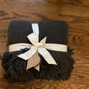 West Elm Throw Blanket - New with tags